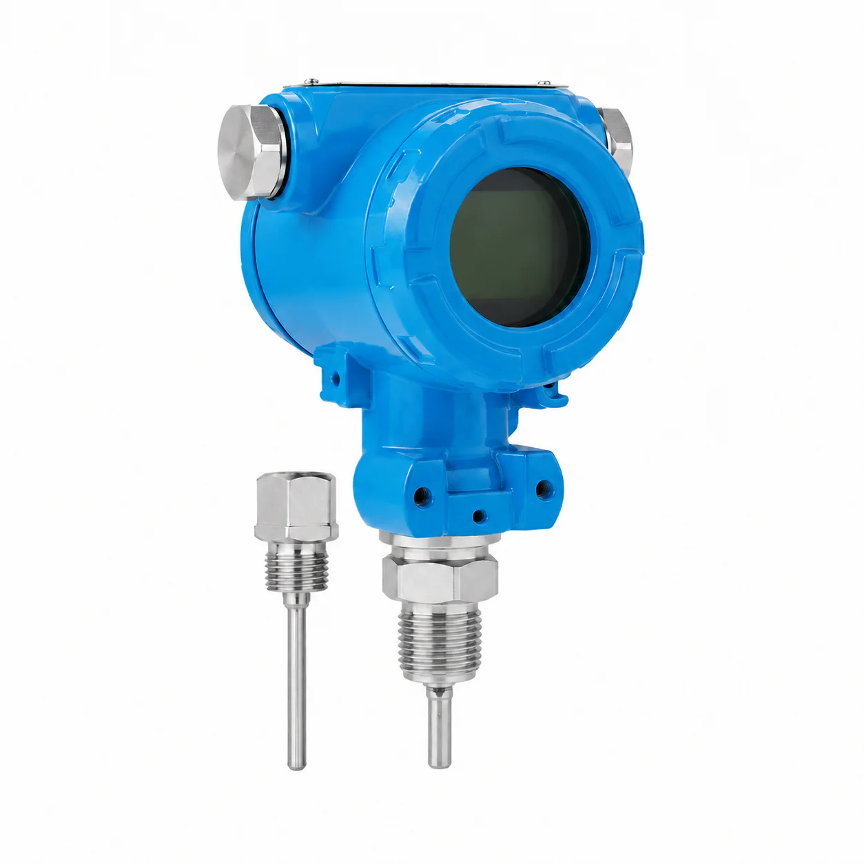 White-background WKS-TP1 integrated temperature and pressure transmitter