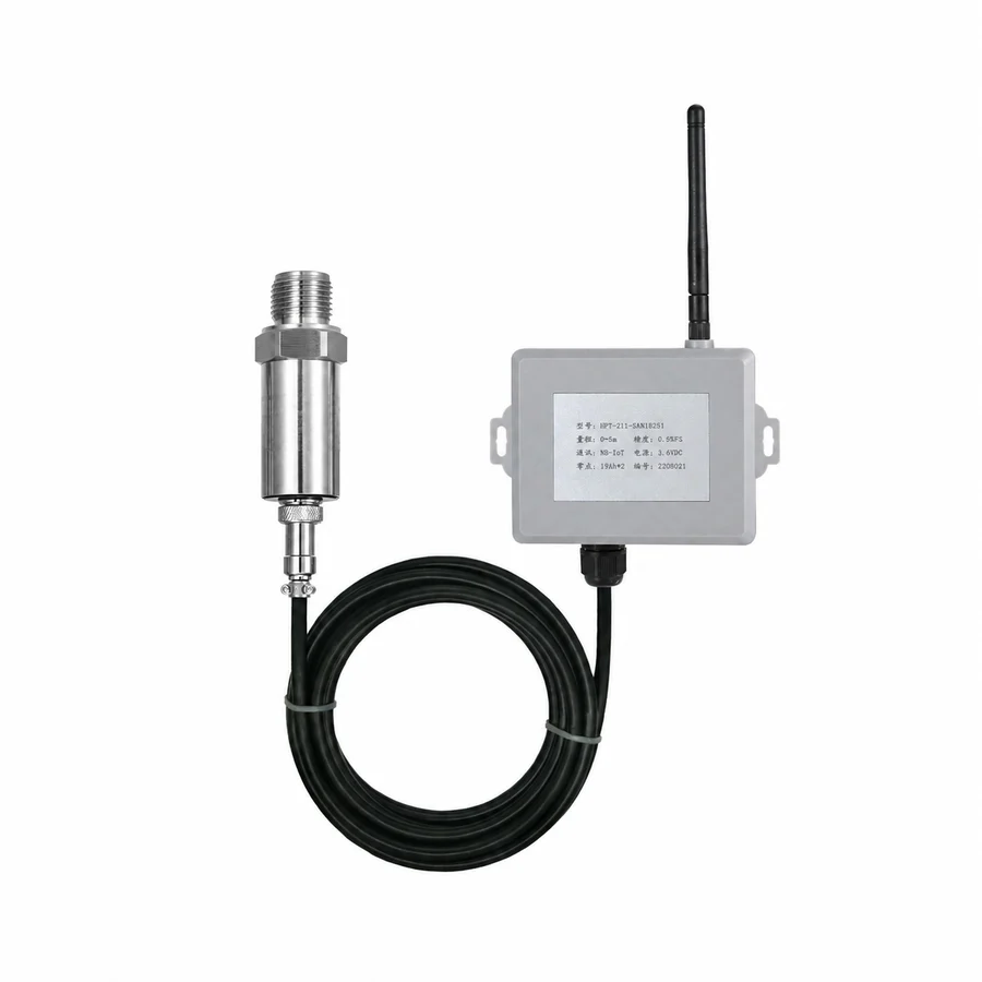 Battery-Powered Wireless Pressure Transmitter